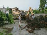 ร่วมกันพัฒนา และเก็บกิ่งไม้ บริเวณวัดหัวไทร