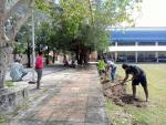 พัฒนา และทำความสะอาด เพื่อเตรียมสถานที่งานประเพณีลากพระ