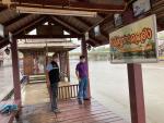 ลงพื้นที่สำรวจดูระดับน้ำ บริเวณ ในเขตเทศบาลตำบลหัวไทร