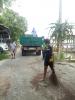 พัฒนา และตัดแต่งกิ่งต้นไม้ บริเวณสถานีตำรวจภูธรหัวไทร(หลังเก