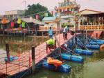 พัฒนา และเก็บขยะ บริเวณหลาดริมคลองหัวไทร