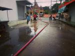 ฉีดล้างทำความสะอาดบริเวณ เทศบาลซอย3