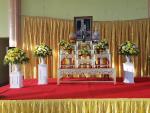 พิธีทำ​บุญ​ตักบาตร​​ เพื่อถวาย​เป็น​พระราช​กุศล