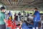 การตรวจประเมินเมืองสิ่งแวดล้อม   จุดที่สองที่คณะกรรมการไปเยี