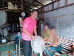 ลงพื้นที่ มอบพัดลมให้แก่กลุ่มเปราะบางทางสังคม