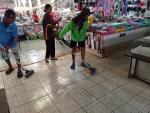 พัฒนา ทำความสะอาด ตลาดสดเทศบาลตำบลหัวไทร